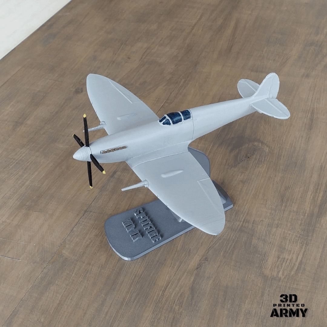 Supermarine Spitfire Mk IX - STL files for 3D printing 3D print model_9