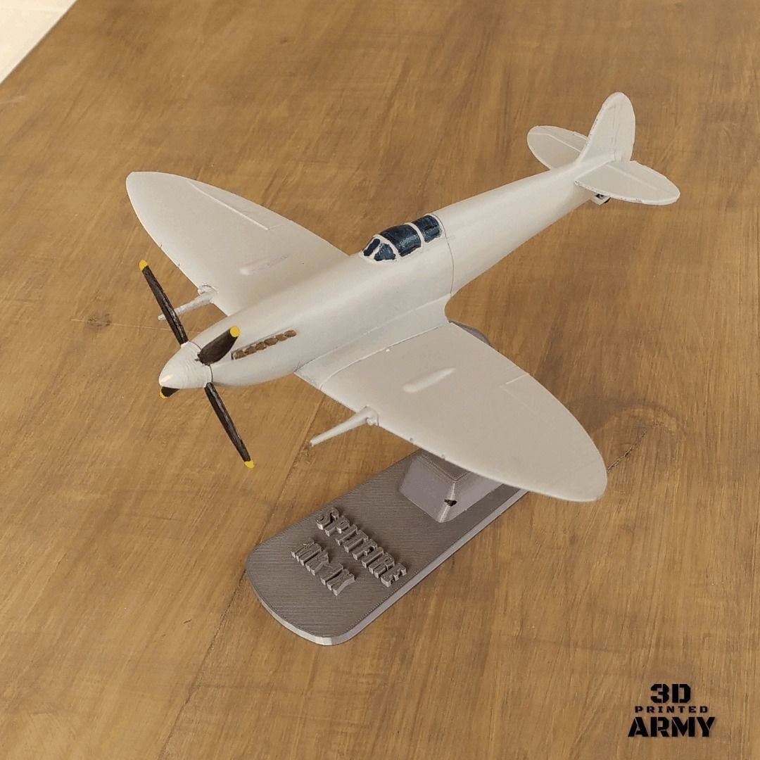 Supermarine Spitfire Mk IX - STL files for 3D printing 3D print model_15