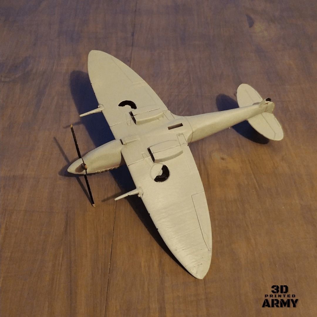 Supermarine Spitfire Mk IX - STL files for 3D printing 3D print model_20