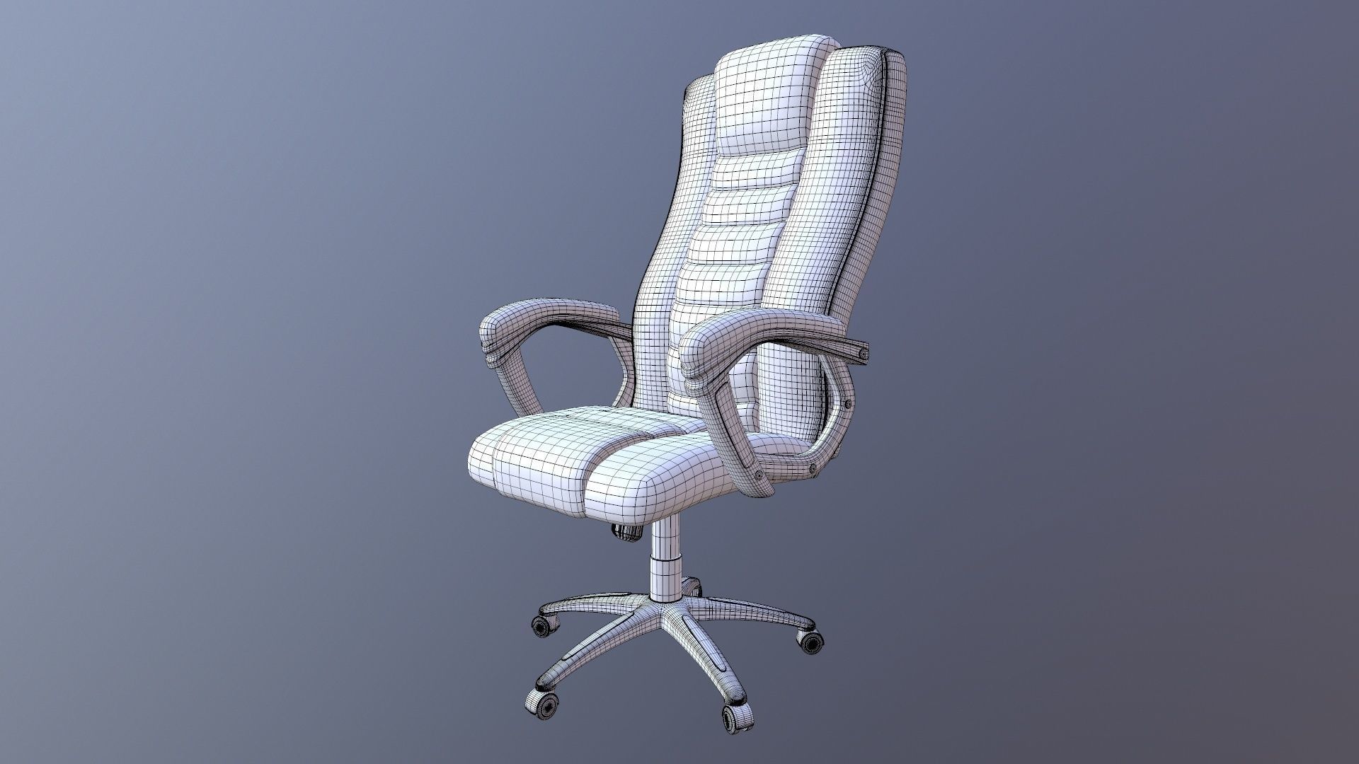 Office Chair 3D model_16