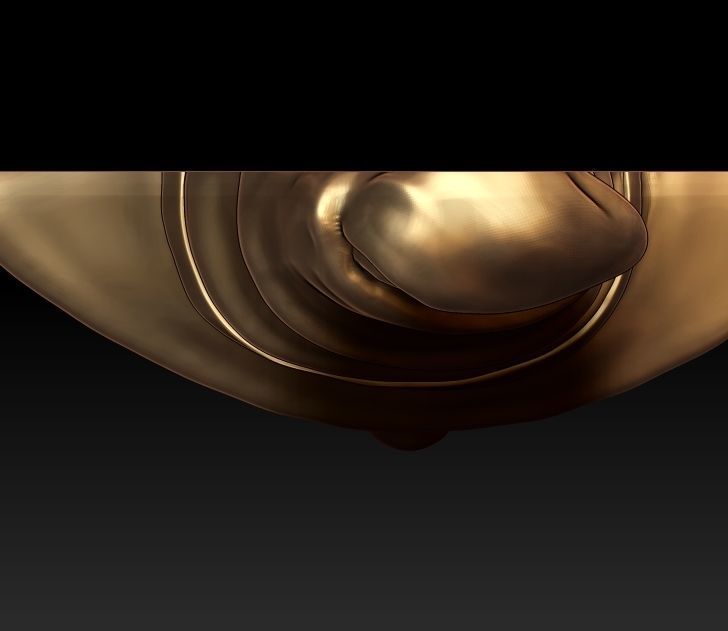 Wizard Emoji holding sword 3D print model_4