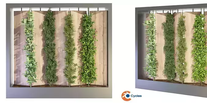 Collection plant vol 63 - blender model  3D model
