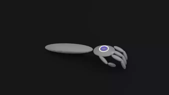robo hand Free 3D model