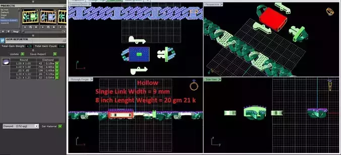 Cubic Diamond Chain 56