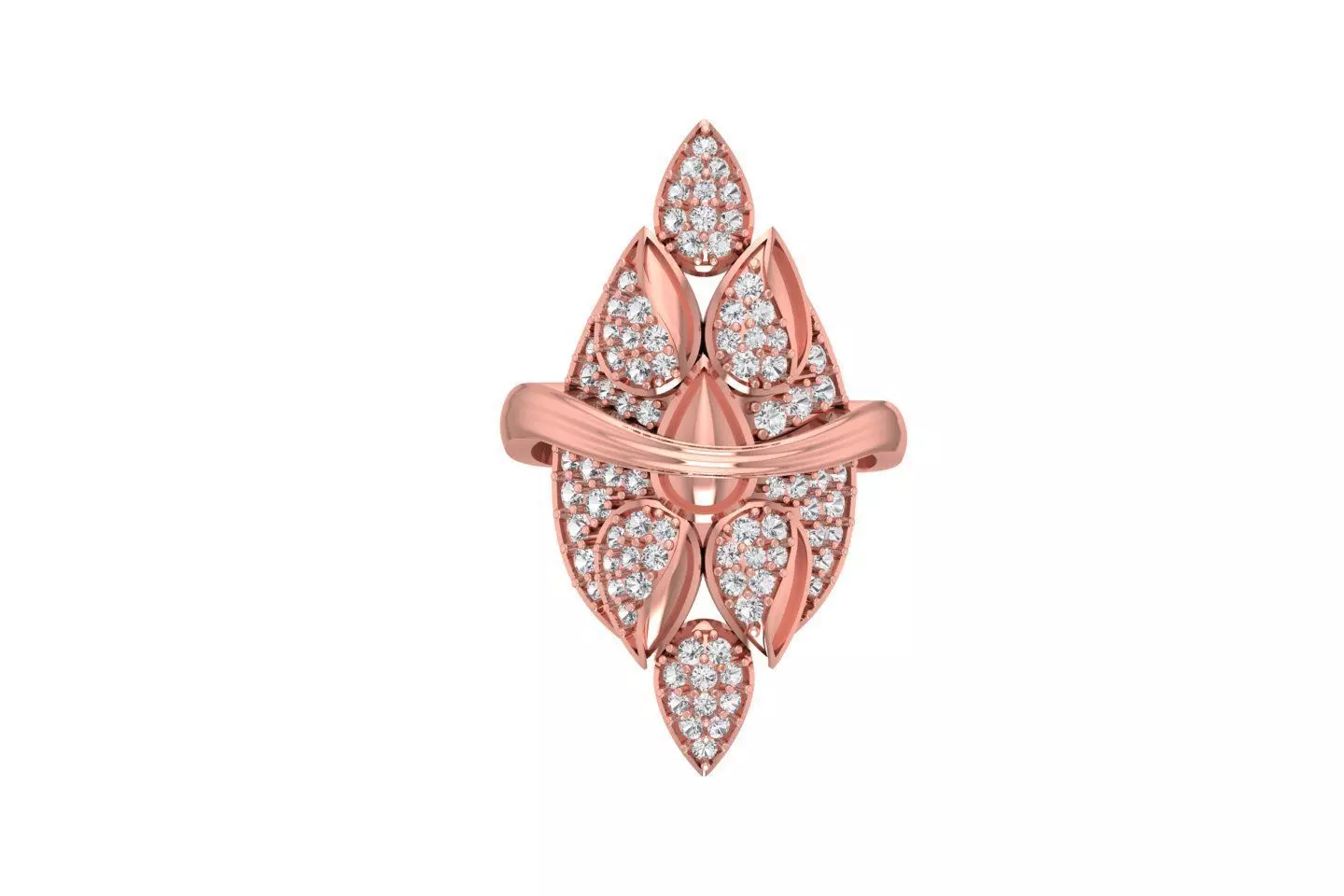 Women Ring 3dm STL OBJ FBX Renders Details 3D print model_0