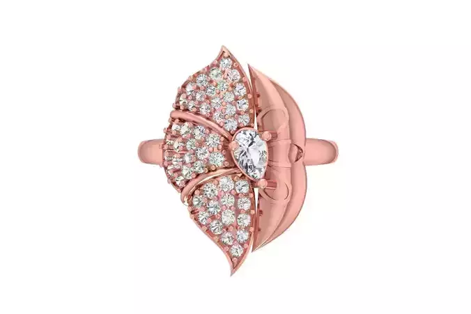 Women Ring 3dm STL OBJ FBX Renders Details