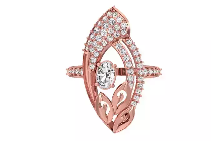 Women Ring 3dm STL OBJ FBX Renders Details