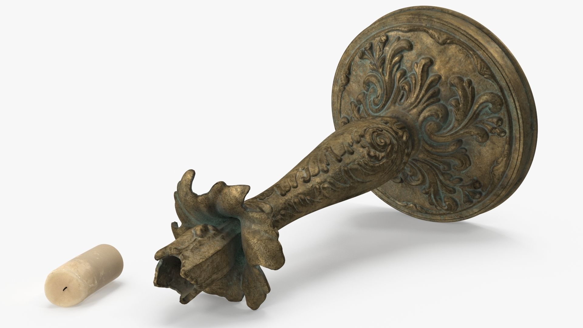 Antique Candle Holders Collection _21