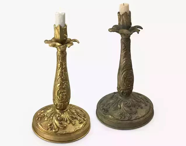 Antique Candle Holders Collection