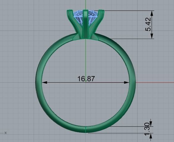 91 Wedding Ring 3d print model 3D print model_2