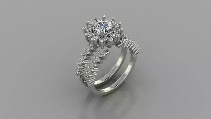 90 Rings for wedding 2 ring for woman