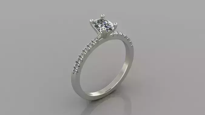 85 Solitaire ring for woman