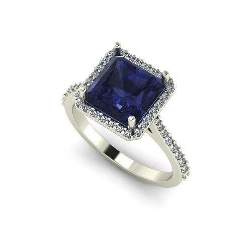 107 Engagemet Ring for man 3d print model 3D print model_4