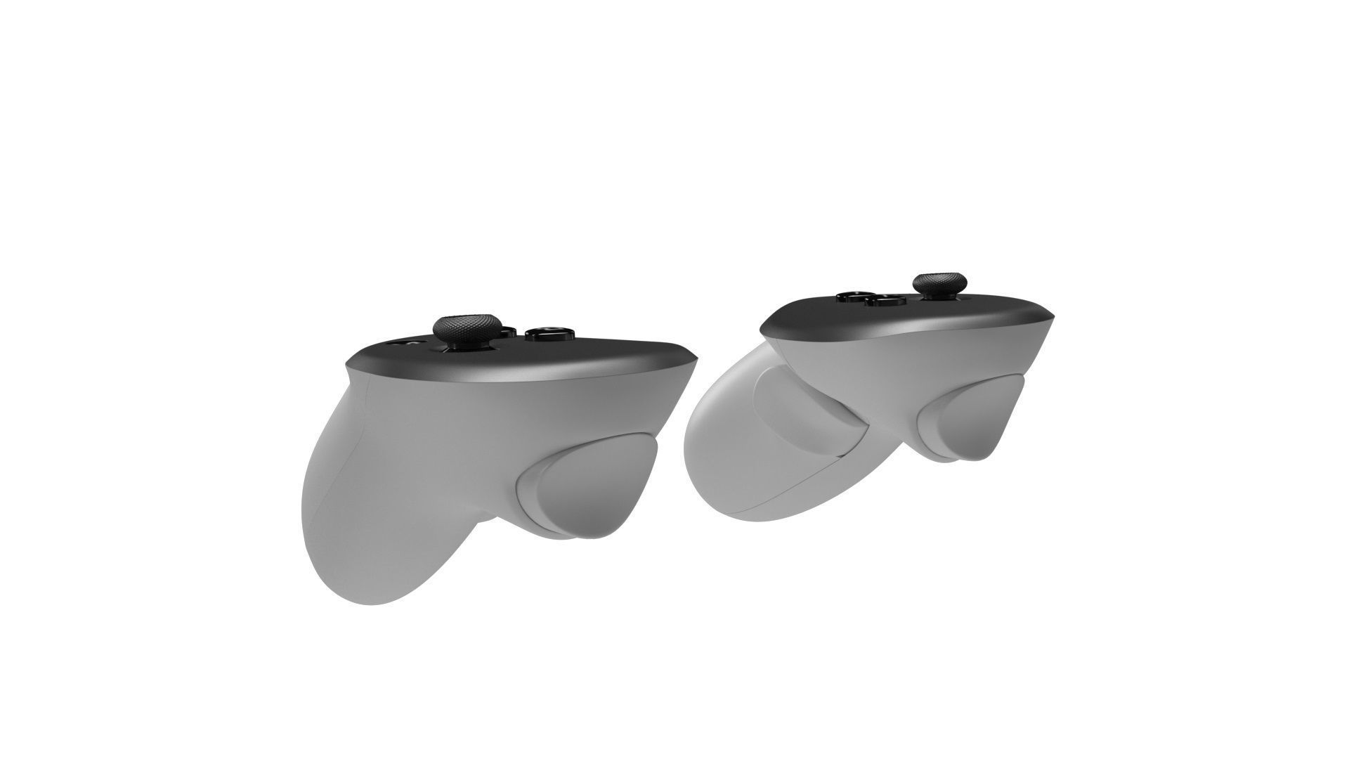 Meta Quest 3 Controllers 3D model_3
