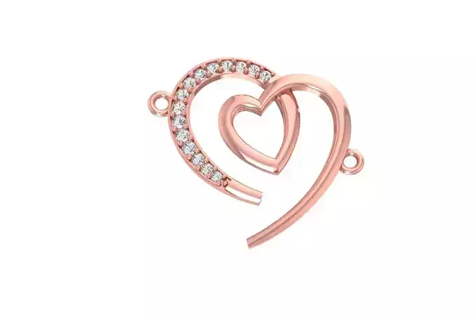 Women Pendant Necklace 3dm STL OBJ FBX Renders Details