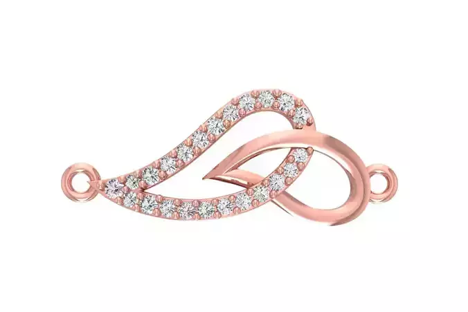 Women Pendant Necklace 3dm STL OBJ FBX Renders Details