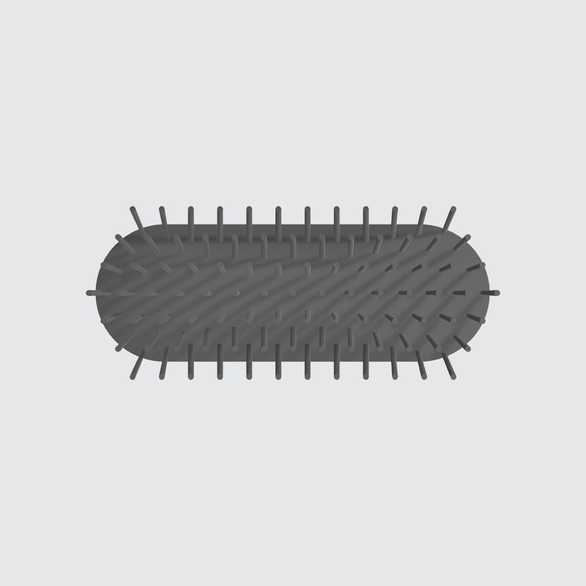 Hair Brush 3D print model_8