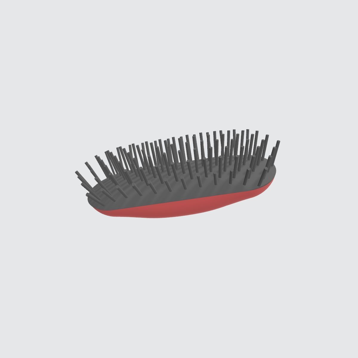 Hair Brush 3D print model_12