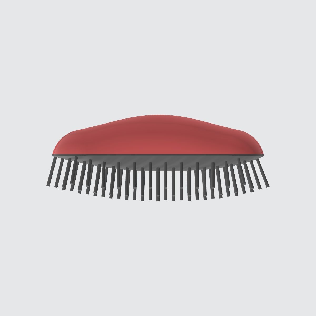 Hair Brush 3D print model_10