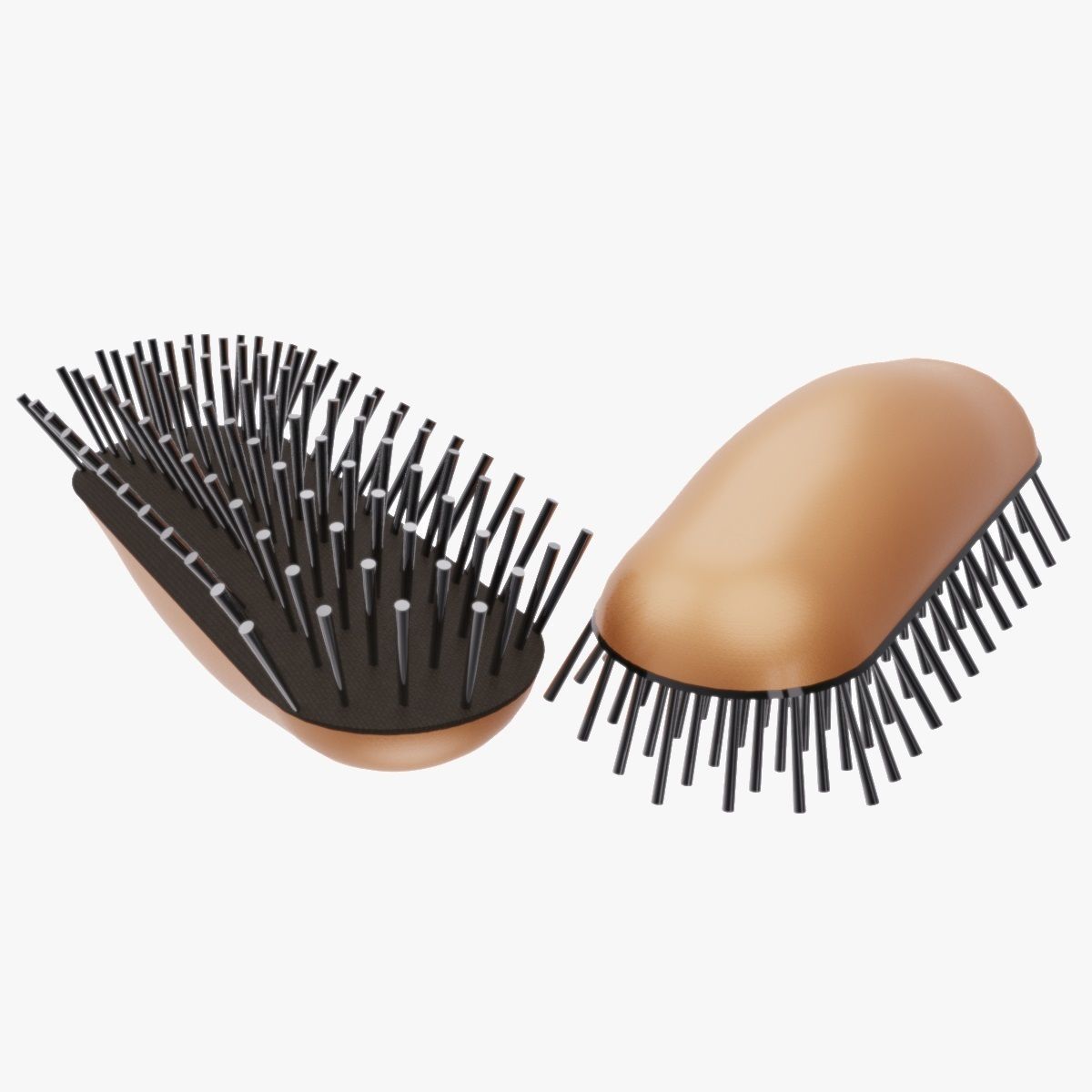 Hair Brush 3D print model_4