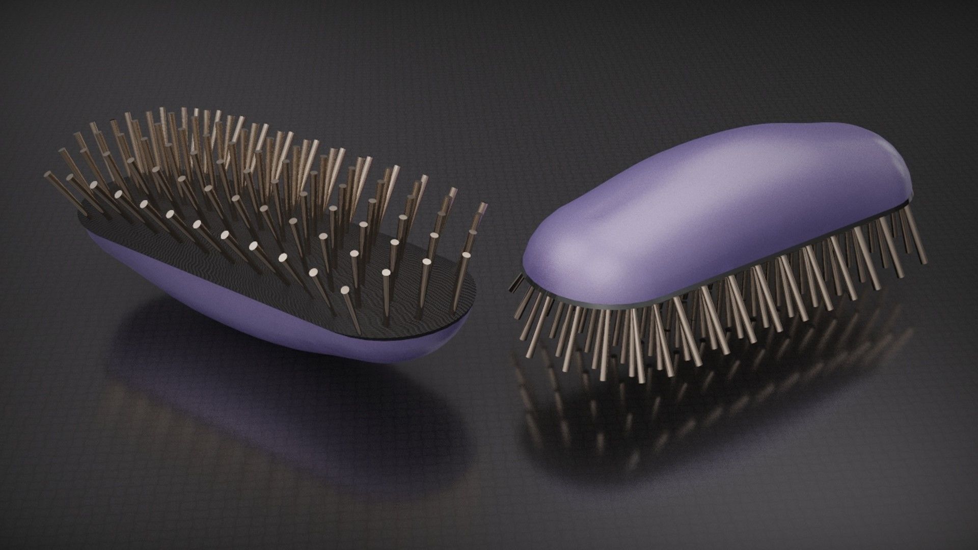 Hair Brush 3D print model_2