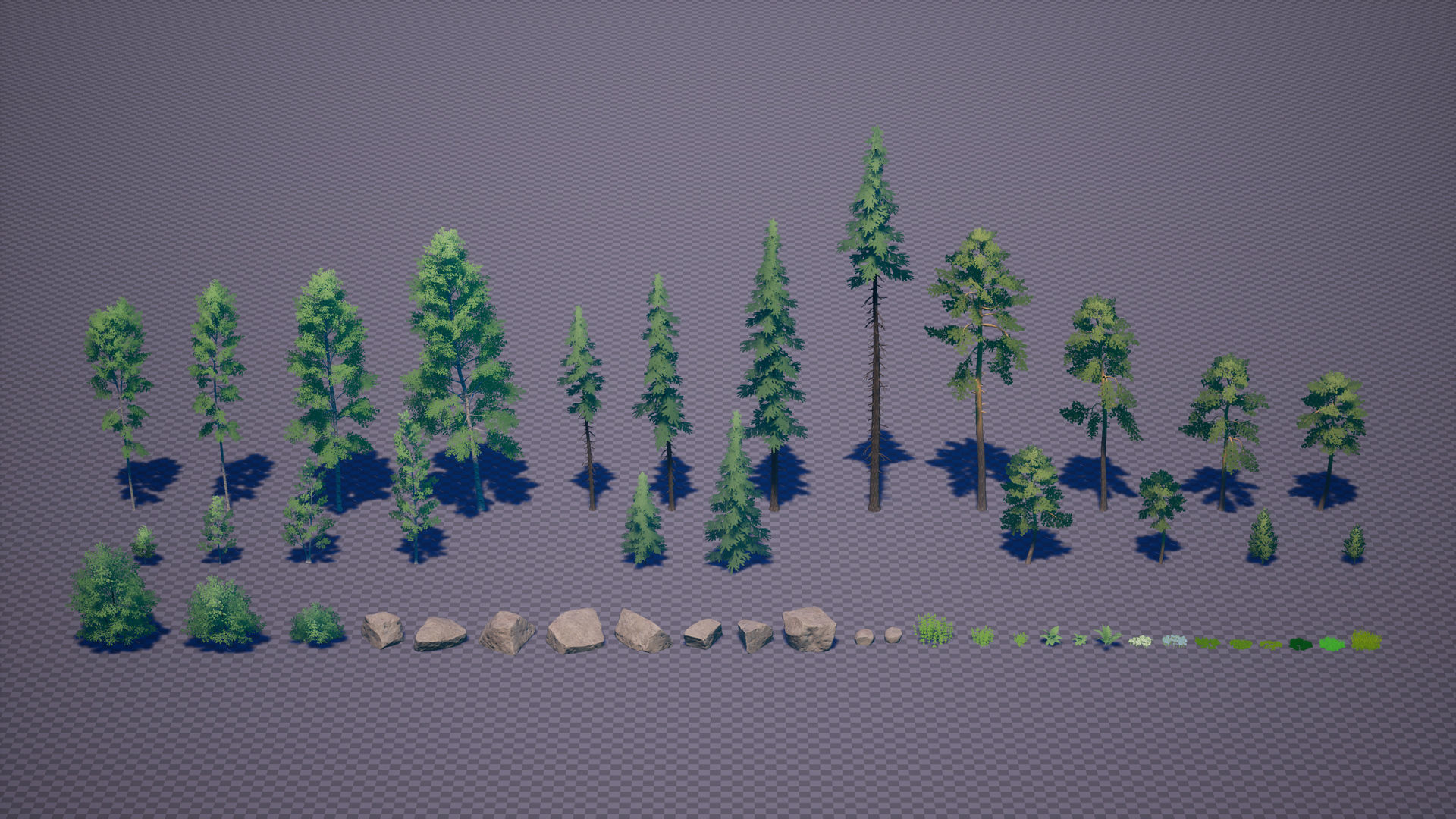 Stylized Environment - Forest Package 2 3D model_11