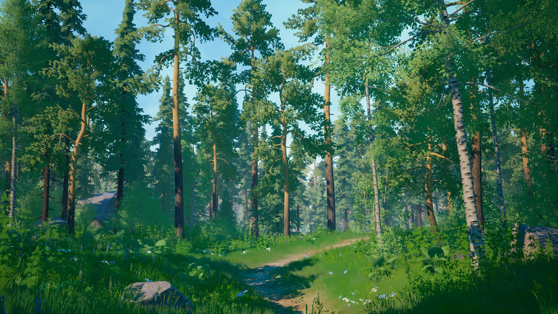 Stylized Environment - Forest Package 2 3D model_2