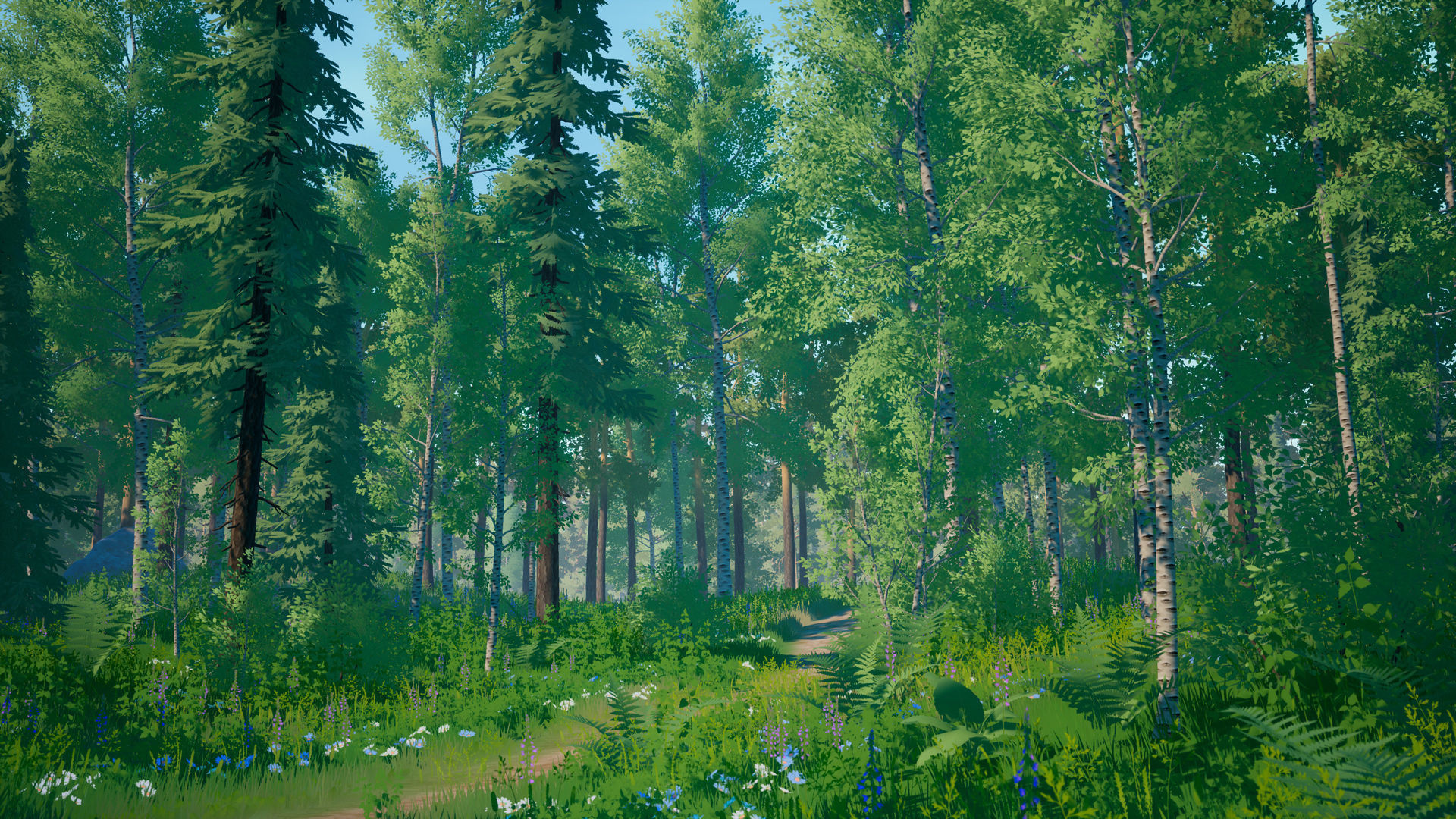 Stylized Environment - Forest Package 2 3D model_8