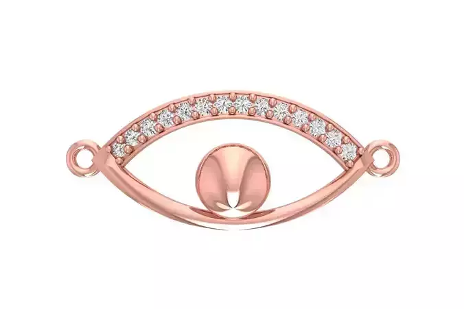 Women Pendant Necklace 3dm STL OBJ FBX Renders Details