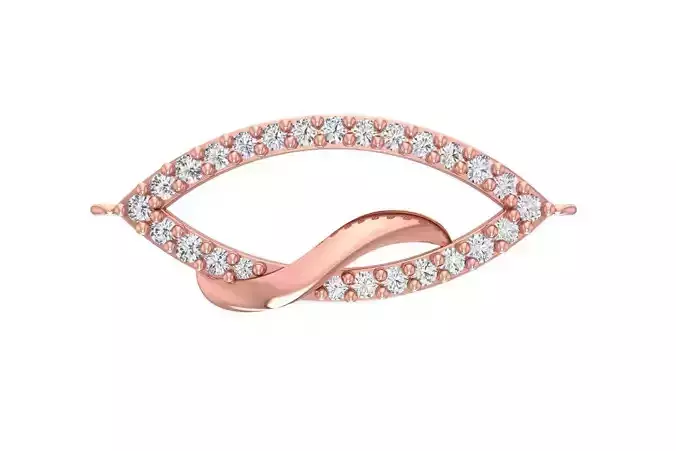 Women Pendant Necklace 3dm STL OBJ FBX Renders Details