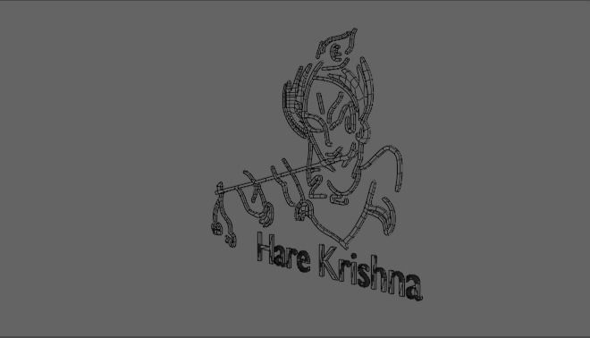 Krishna Art 3D model_1