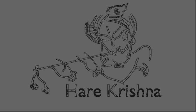 Krishna Art 3D model_12