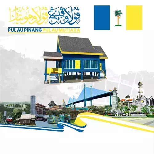 RUMAH TRADISIONAL MELAYU PULAU PINANG PULAU MUTIARA