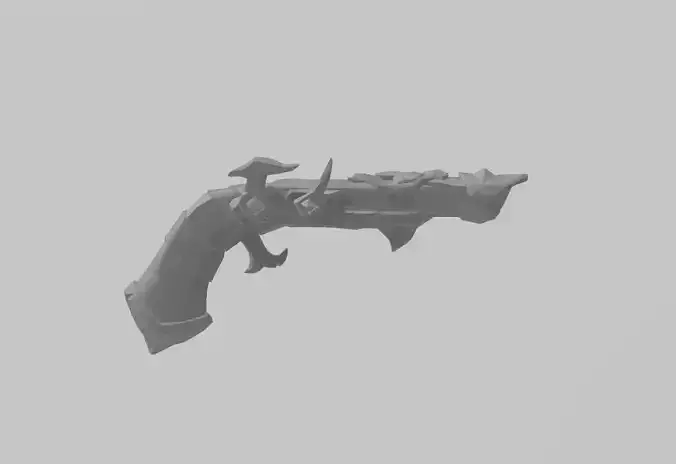 Dark adventurer Fintlock 3D print model