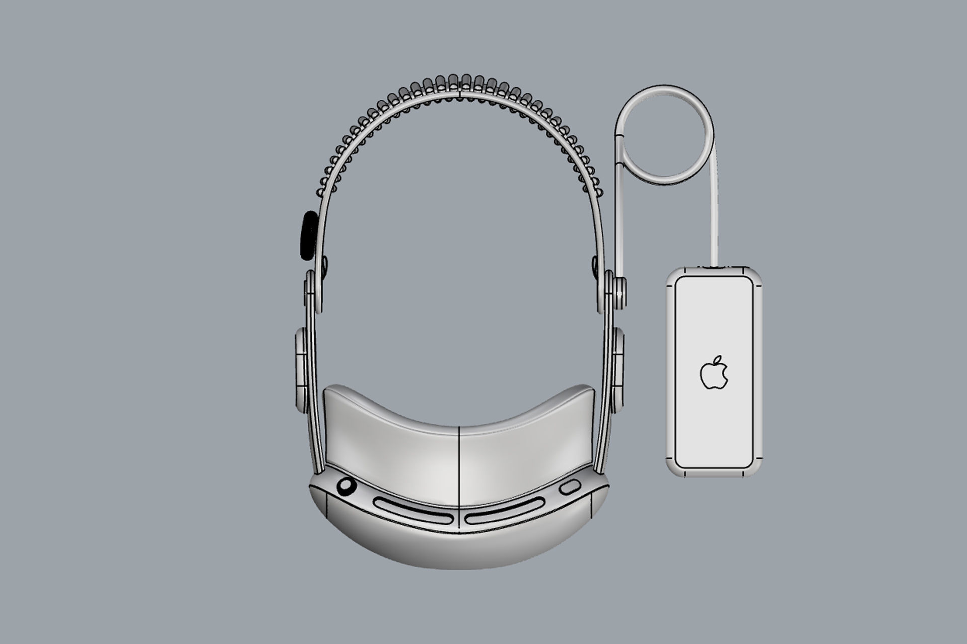 Apple Vision Pro 3D model_18