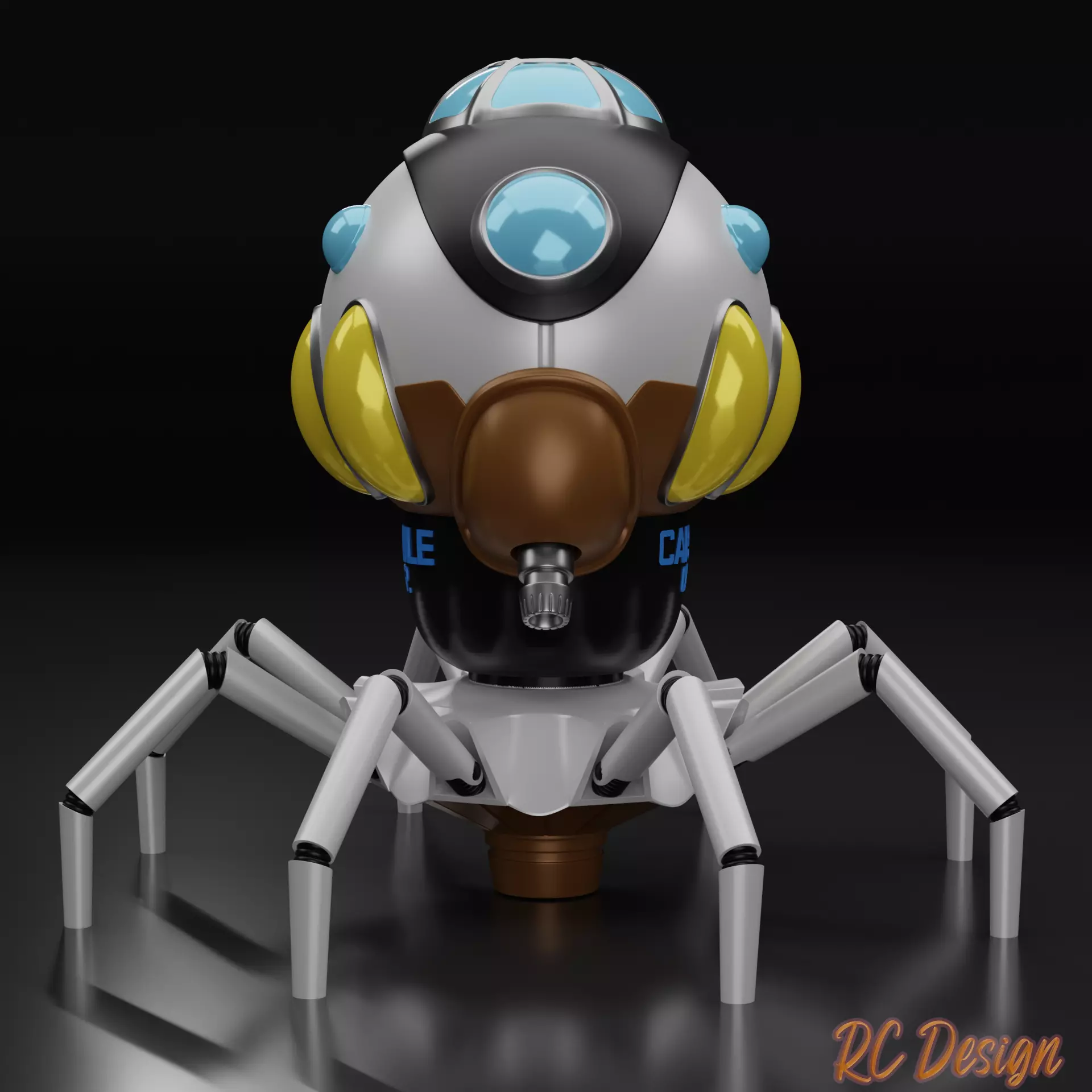 Dragon Ball GT Ship 3D print model_0