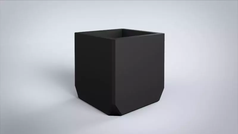 pot flower Free low-poly 3D model