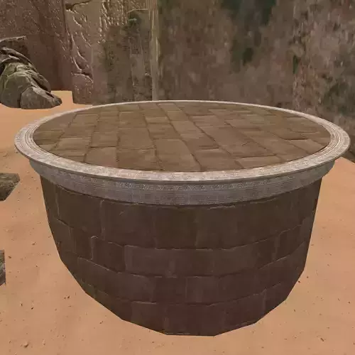 Circle Stone Pedestal