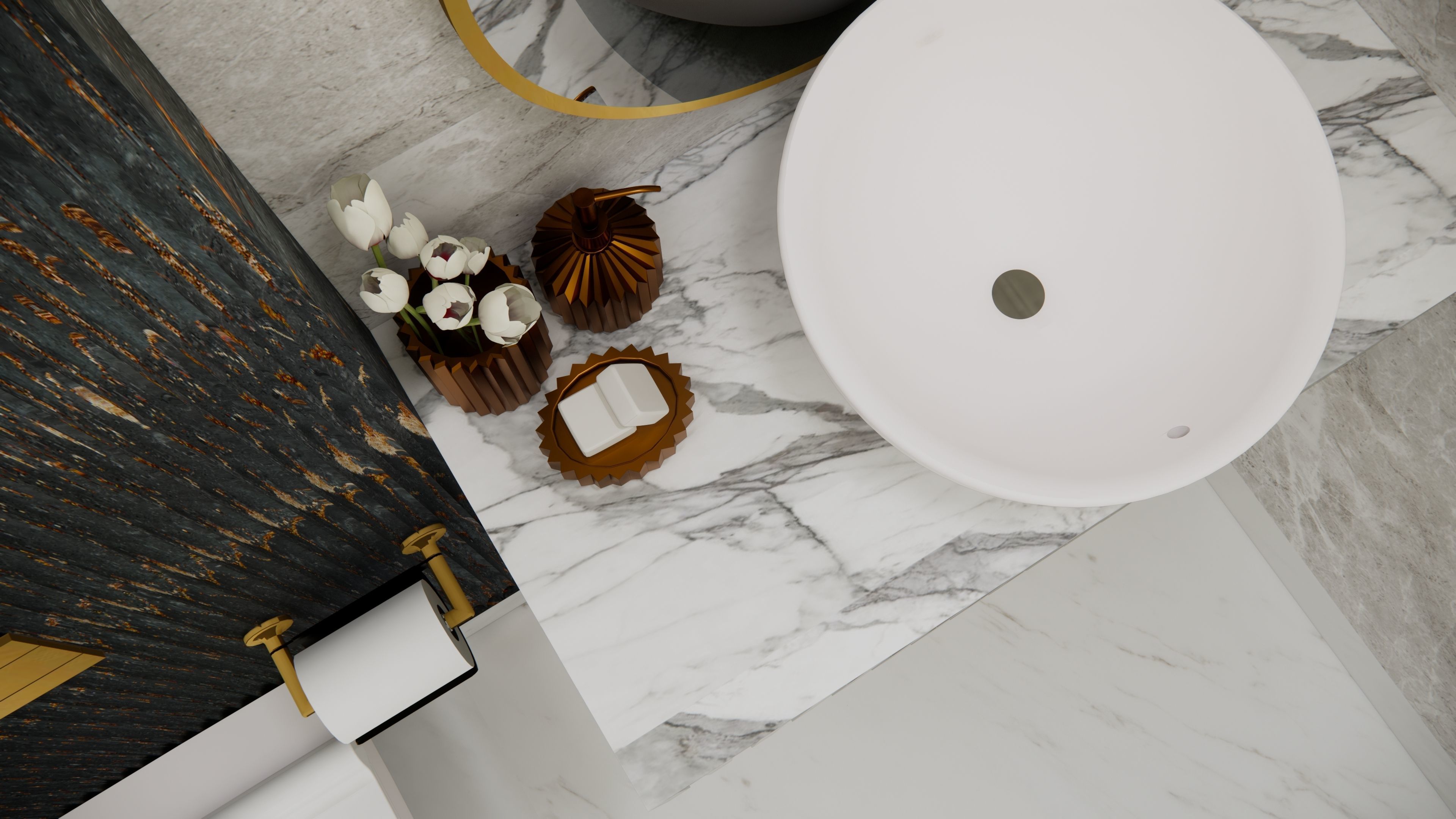 Bathroom Design  3D model_1