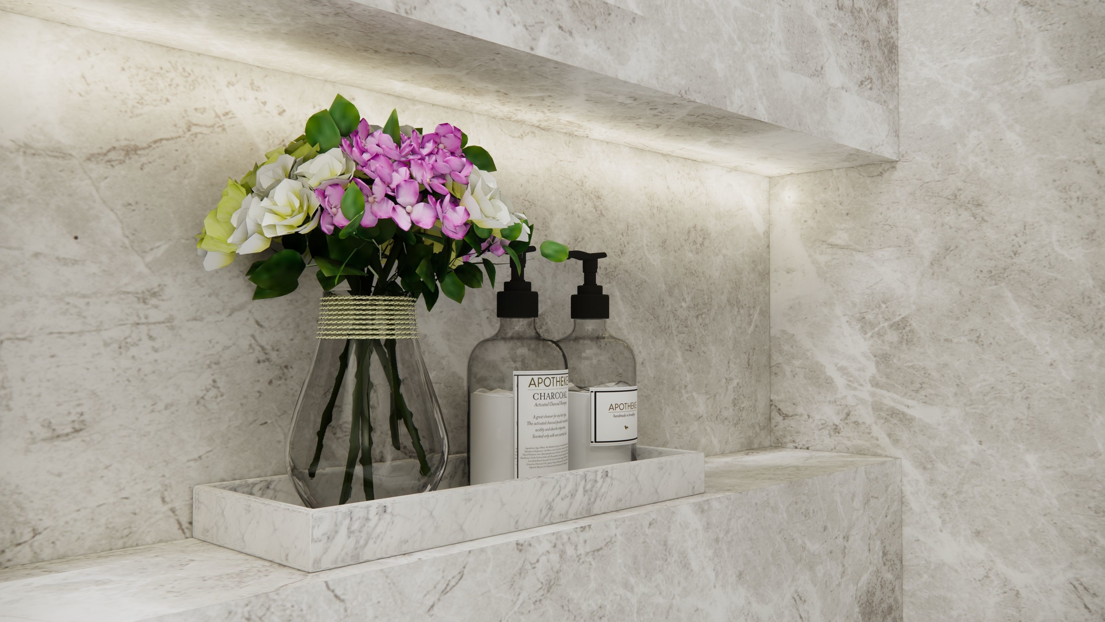 Bathroom Design  3D model_2