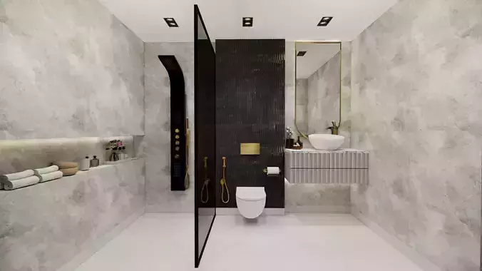 Bathroom Design  3D model