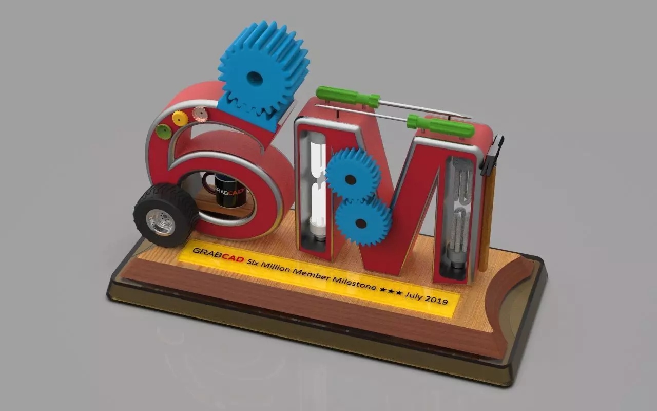 Trophy Free 3D model
