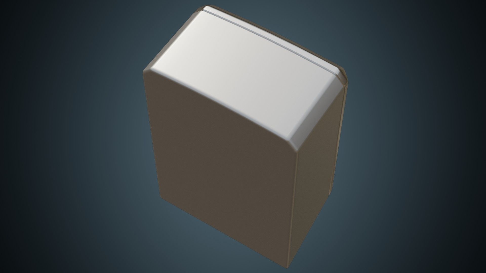Paper Towel Dispenser 1 Basic Low-poly 3D model_2