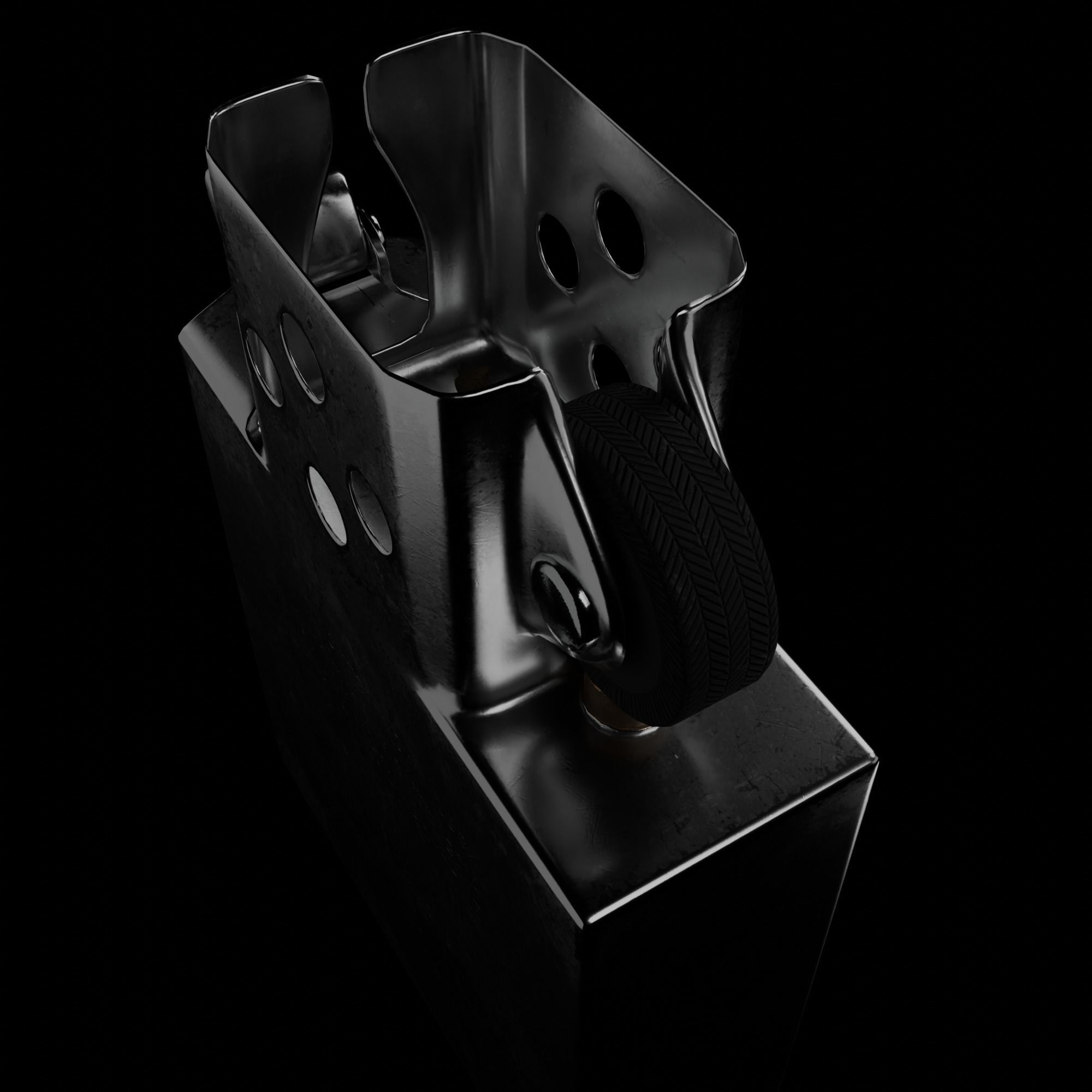 Zippo lighter 3d model Free 3D model_4