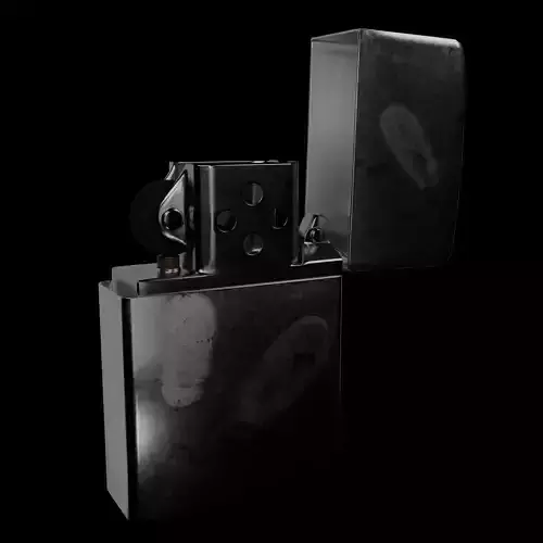 Zippo lighter 3d model Free 3D model