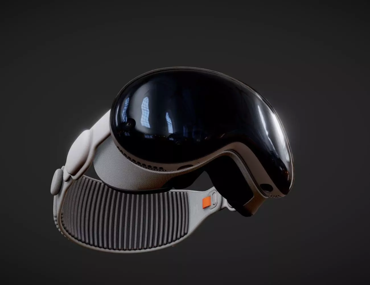 Apple Vision Pro 3D model 3D print model