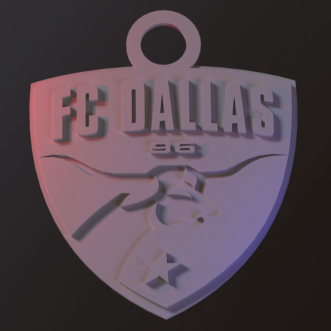 Major League Soccer all logos printable and renderable 3D print model_45