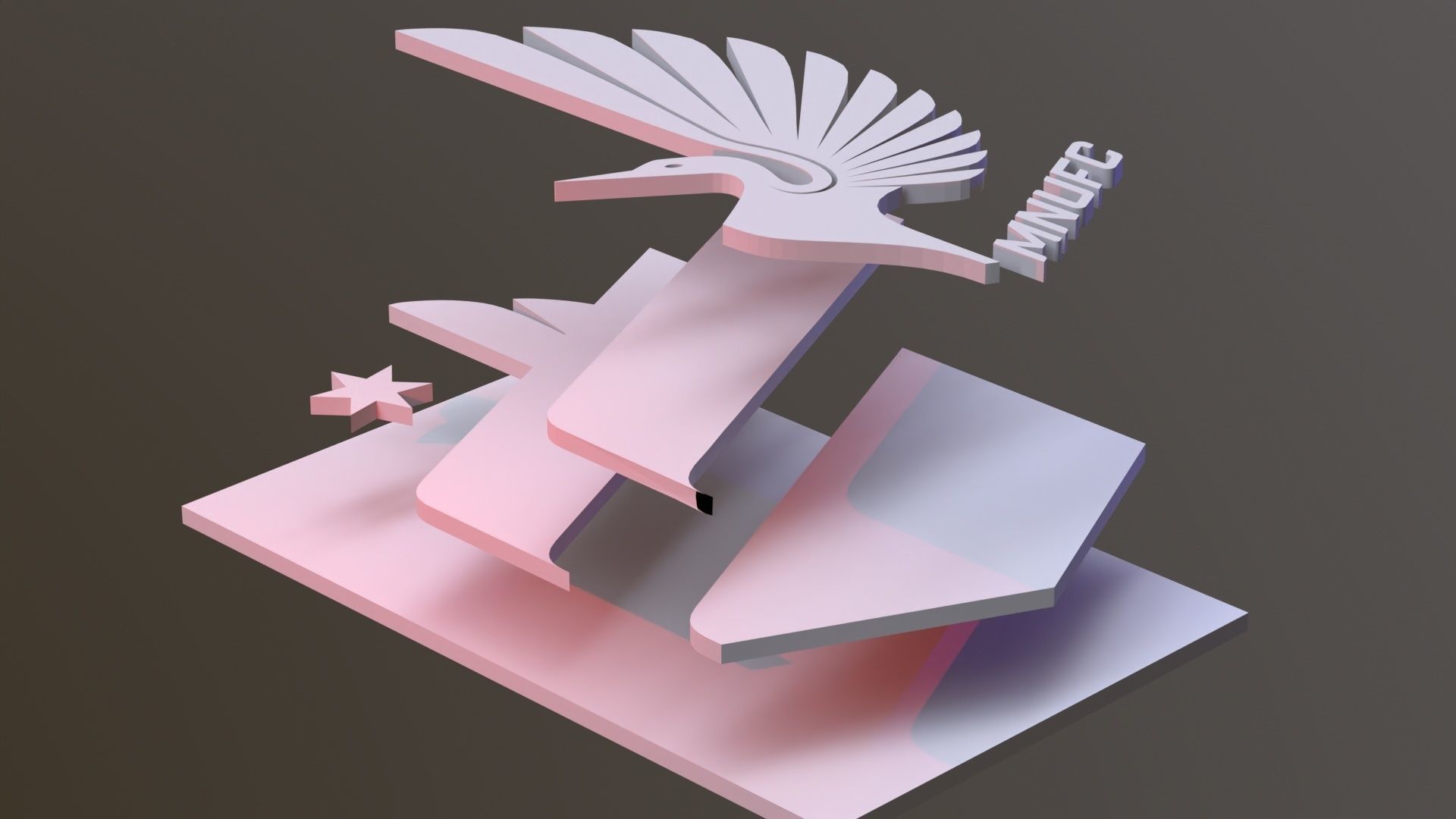 Major League Soccer all logos printable and renderable 3D print model_74