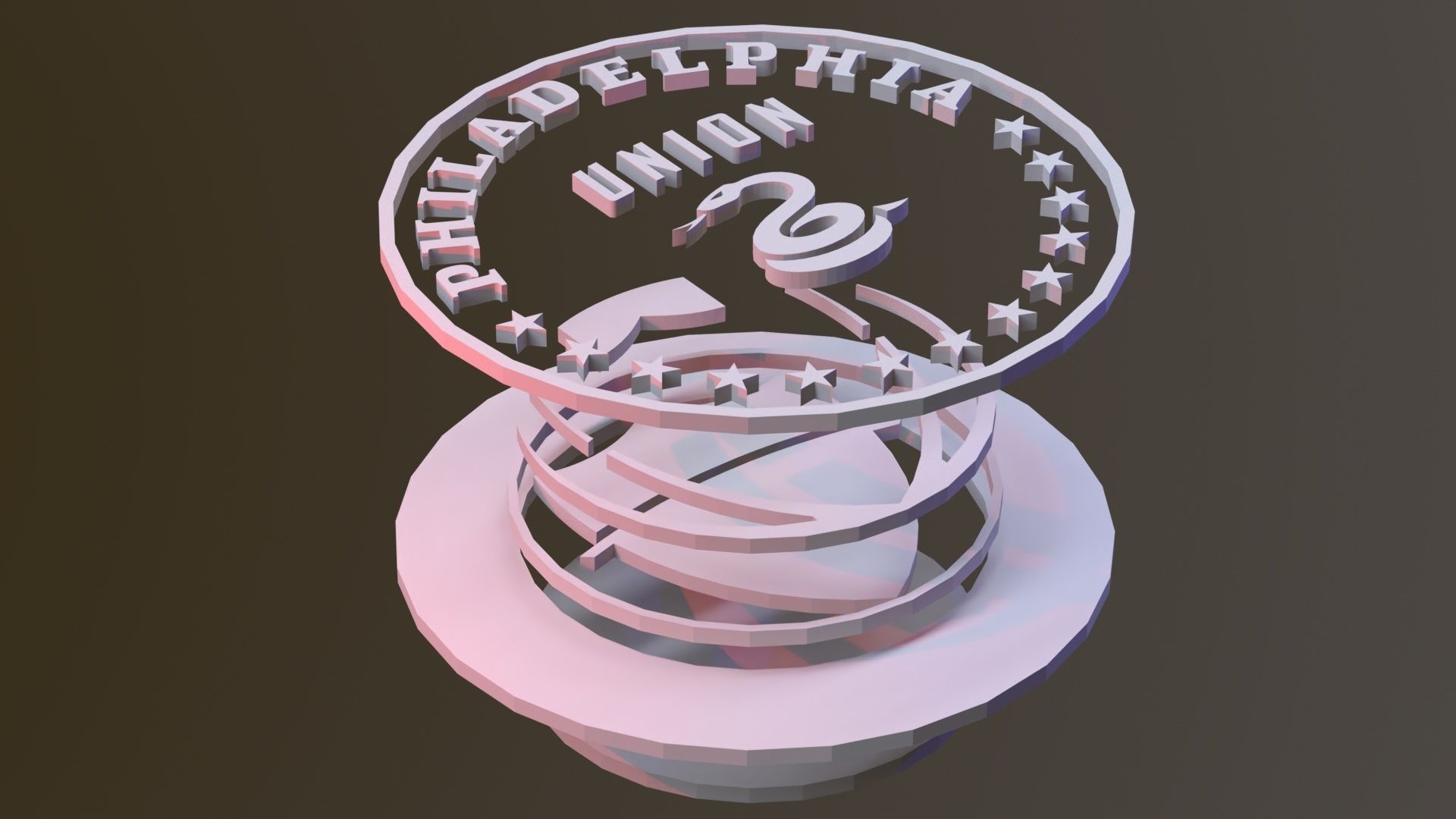 Major League Soccer all logos printable and renderable 3D print model_84