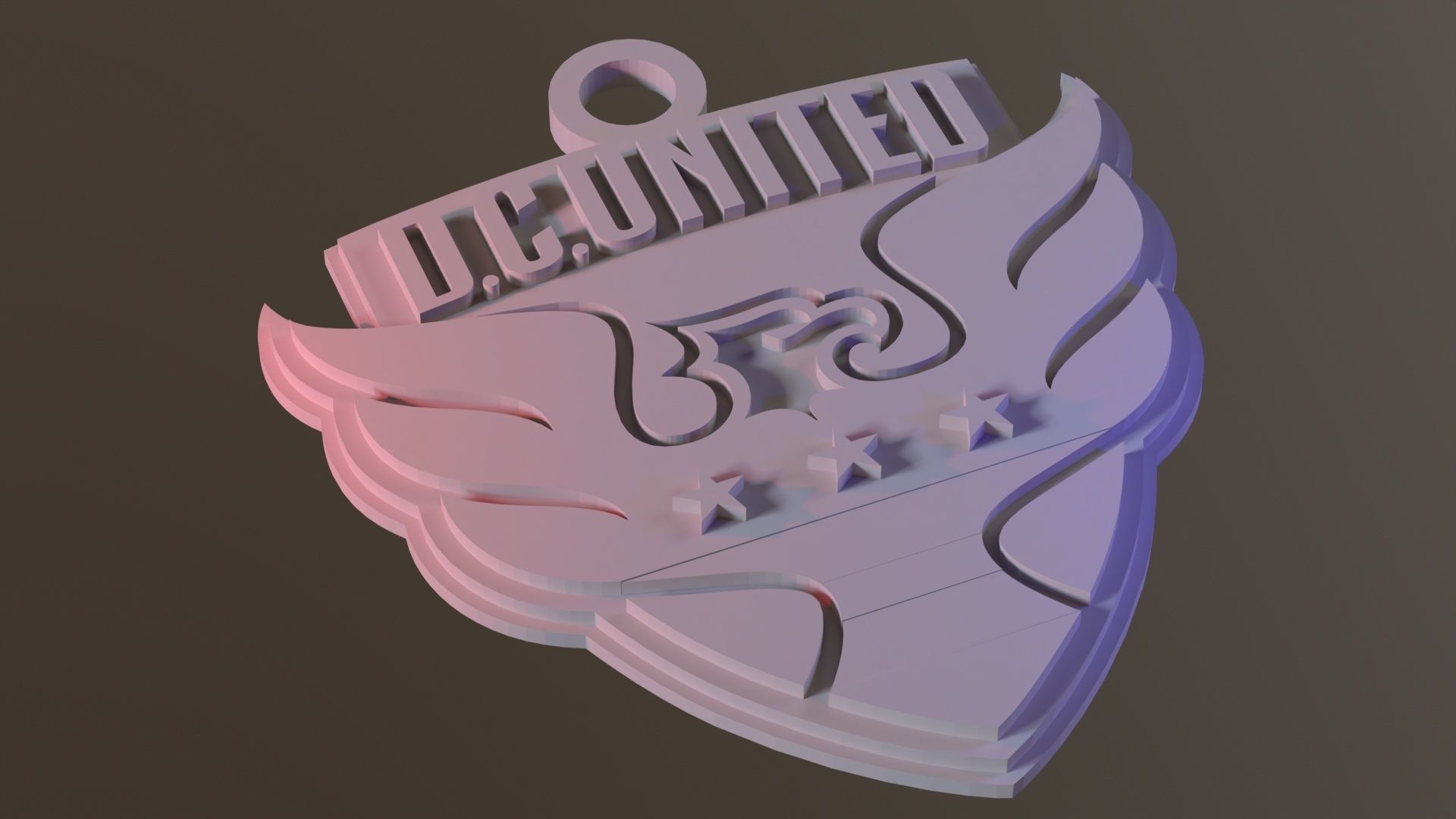 Major League Soccer all logos printable and renderable 3D print model_64